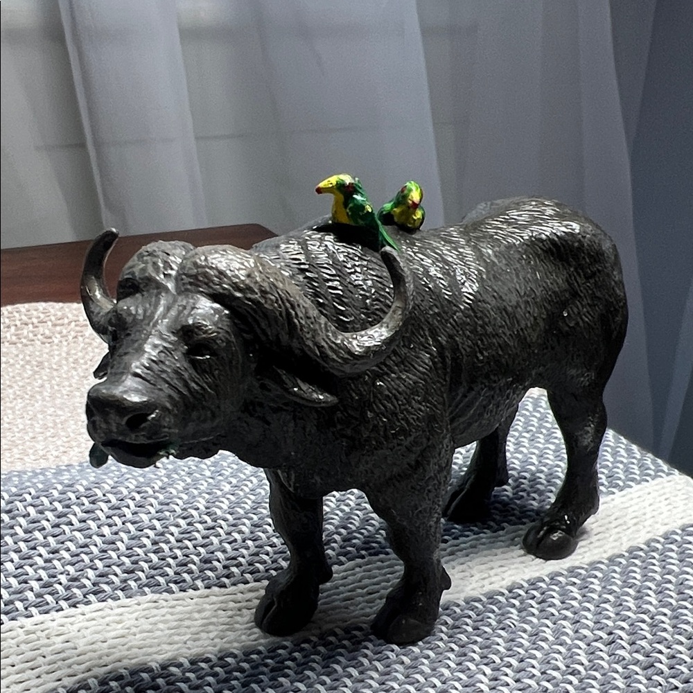 Buffalo Figurine with Birds from Safari Ltd.